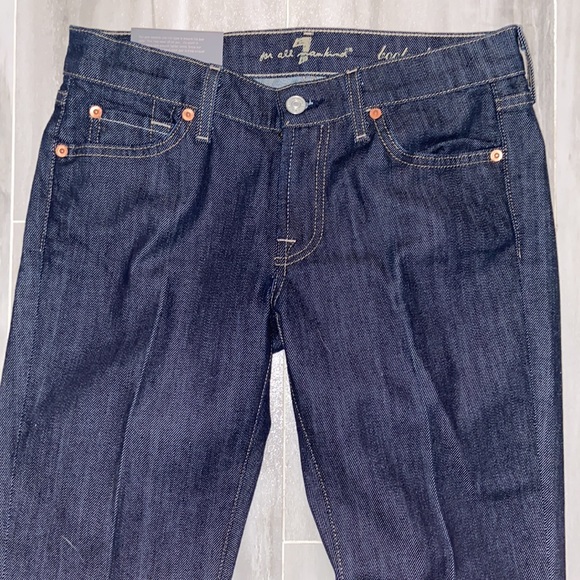 7 For All Mankind Bootcut Jean, Made in the USA, 27x33, NWT, $229 MSRP - Picture 12 of 12